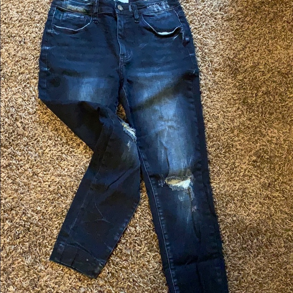 KanCan Signature Mid-Rise Ankle Skinny